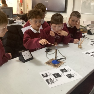 Year 5 Science Trip to Fisher More High School